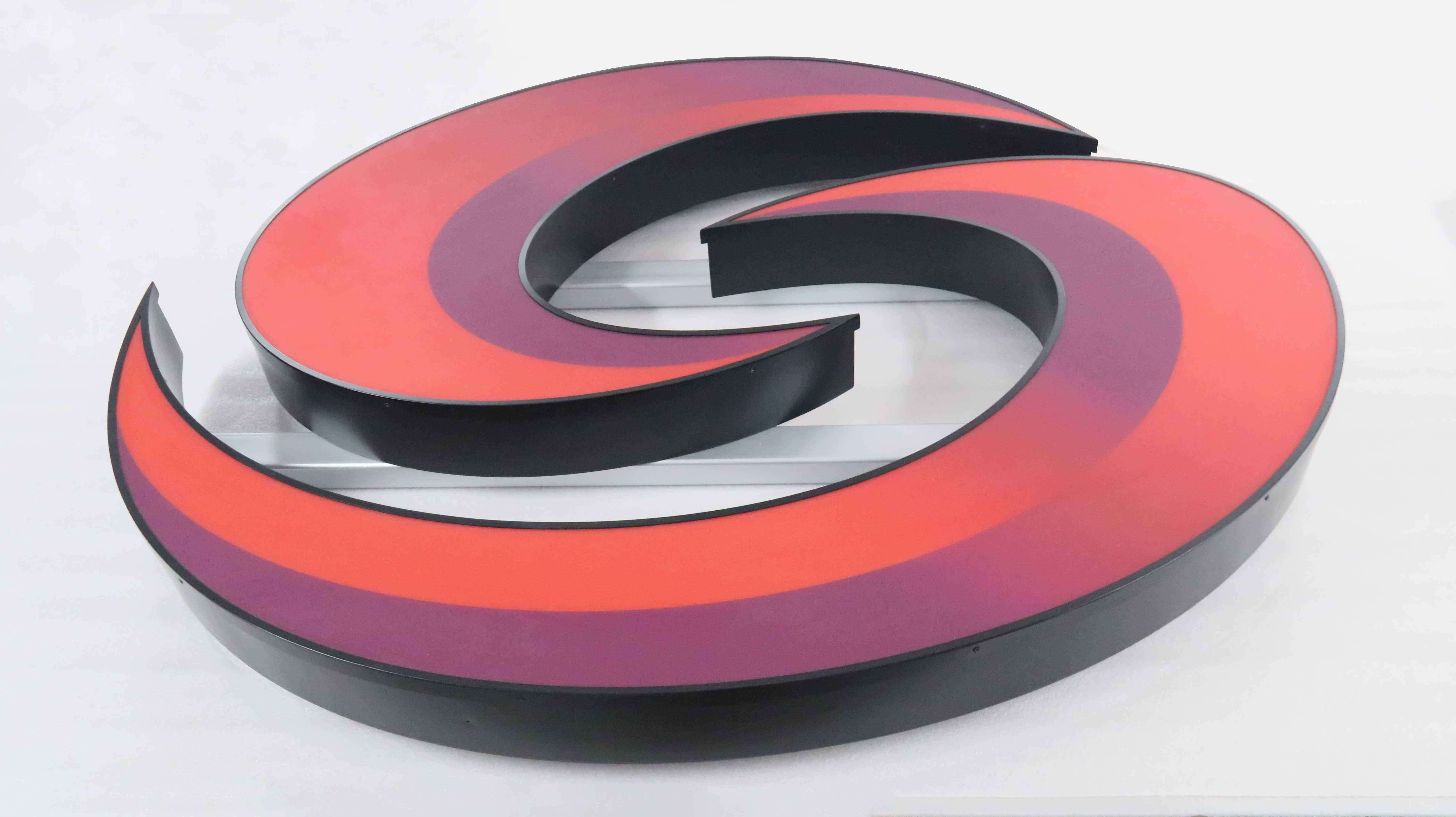 Acrylic Face Trim Cap Front Lit Signs